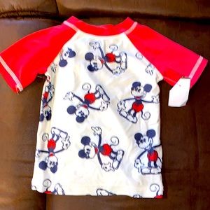 Mickey Mouse Rashguard Swim Shirt